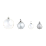 Vidaxl Christmas Balls 100 St Silver -cored Gold Colored