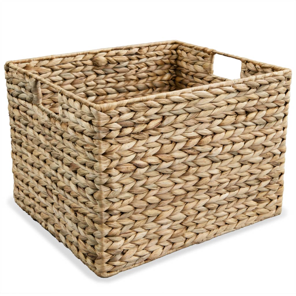 Vidaxl Storage Basket Set Waterhyacint 3-Stück