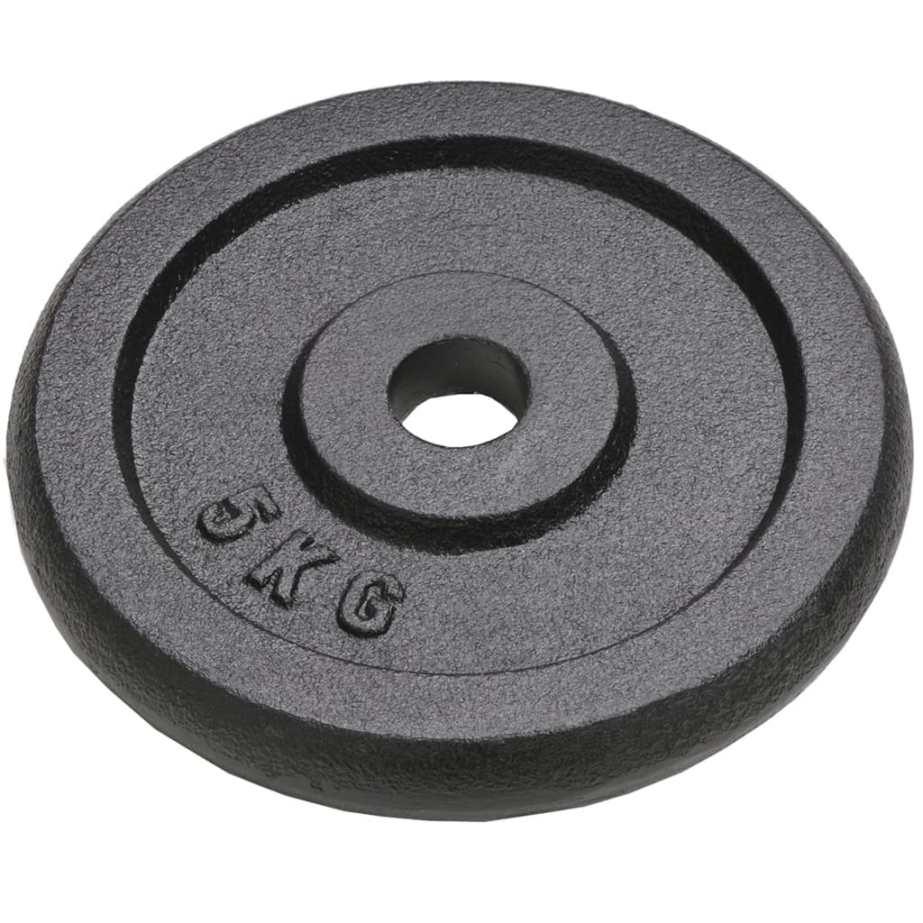 Vidaxl Halter discs 4 pcs 2x10 kg and 2x5 kg cast iron