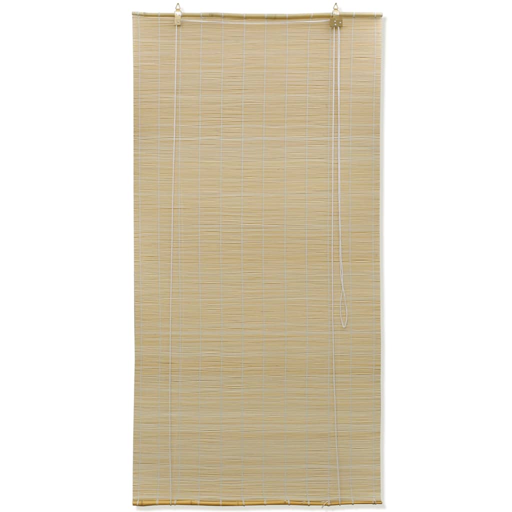 Vidaxl rullo cieco 140x220 cm bambù naturale