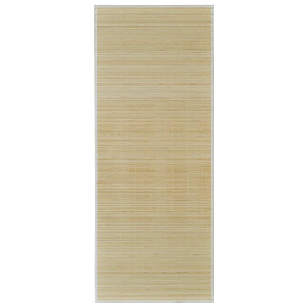 Vidaxl Carpet 100x160 cm bamboo natural