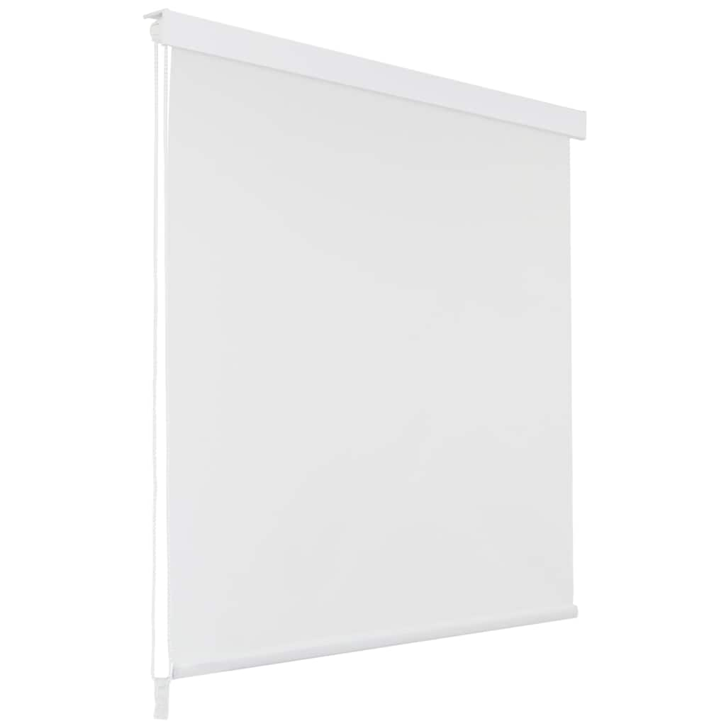 Vidaxl Roller Blind für Dusche 80x240 cm Weiß