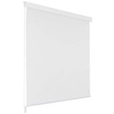 Vidaxl Roller Blind für Dusche 100x240 cm Weiß