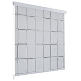 Vidaxl Roller Blind für Dusche 80x240 cm Quadrat