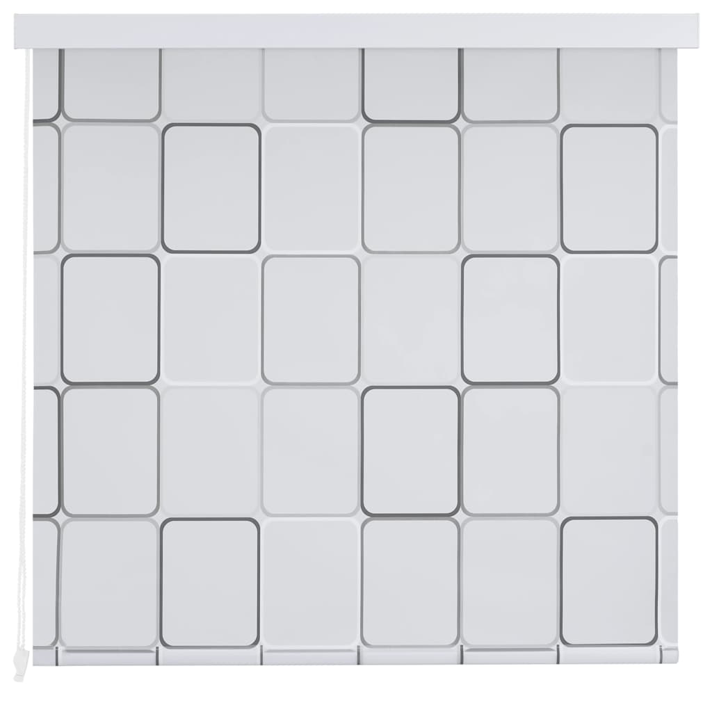 Vidaxl Roller Blind für Dusche 100x240 cm Quadrat