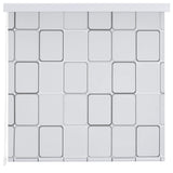 Vidaxl Roller Blind für Dusche 100x240 cm Quadrat