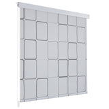 Vidaxl Roller Blind für Dusche 120x240 cm Quadrat