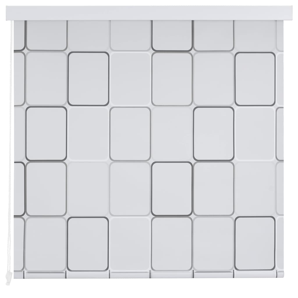 Vidaxl Roller Blind für Dusche 140x240 cm Quadrat