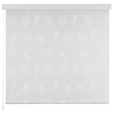 Vidaxl Roller blann fir d'Duschname 80x240 cm Starfish