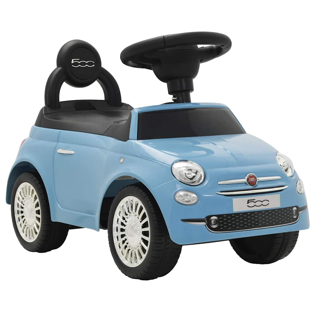 Vidaxl walking car Fiat 500 Blue