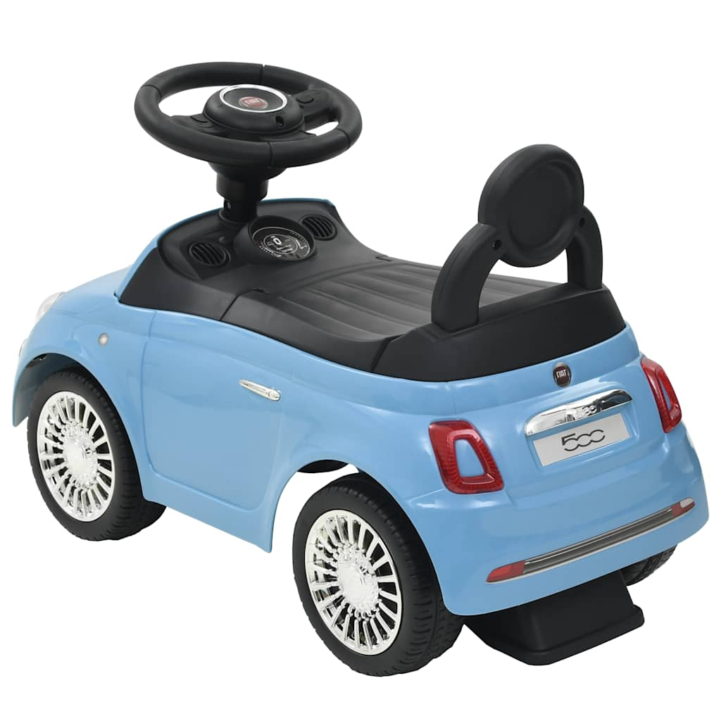 Vidaxl gangbil Fiat 500 blå