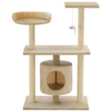 Vidaxl Cat Scratch Post avec Sisal Scratch Posts 95 cm beige