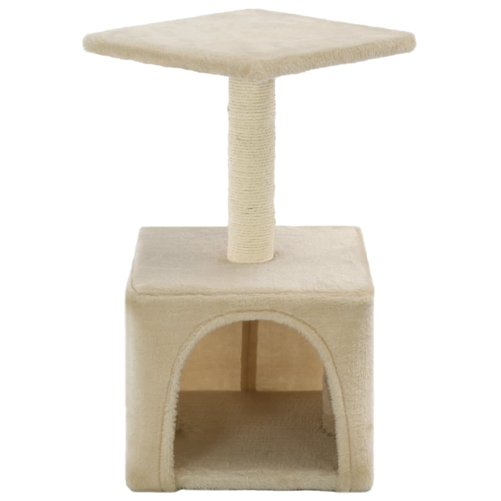 Vidaxl Cat Grakeding Post con sisal graffiaggio post 55 cm beige