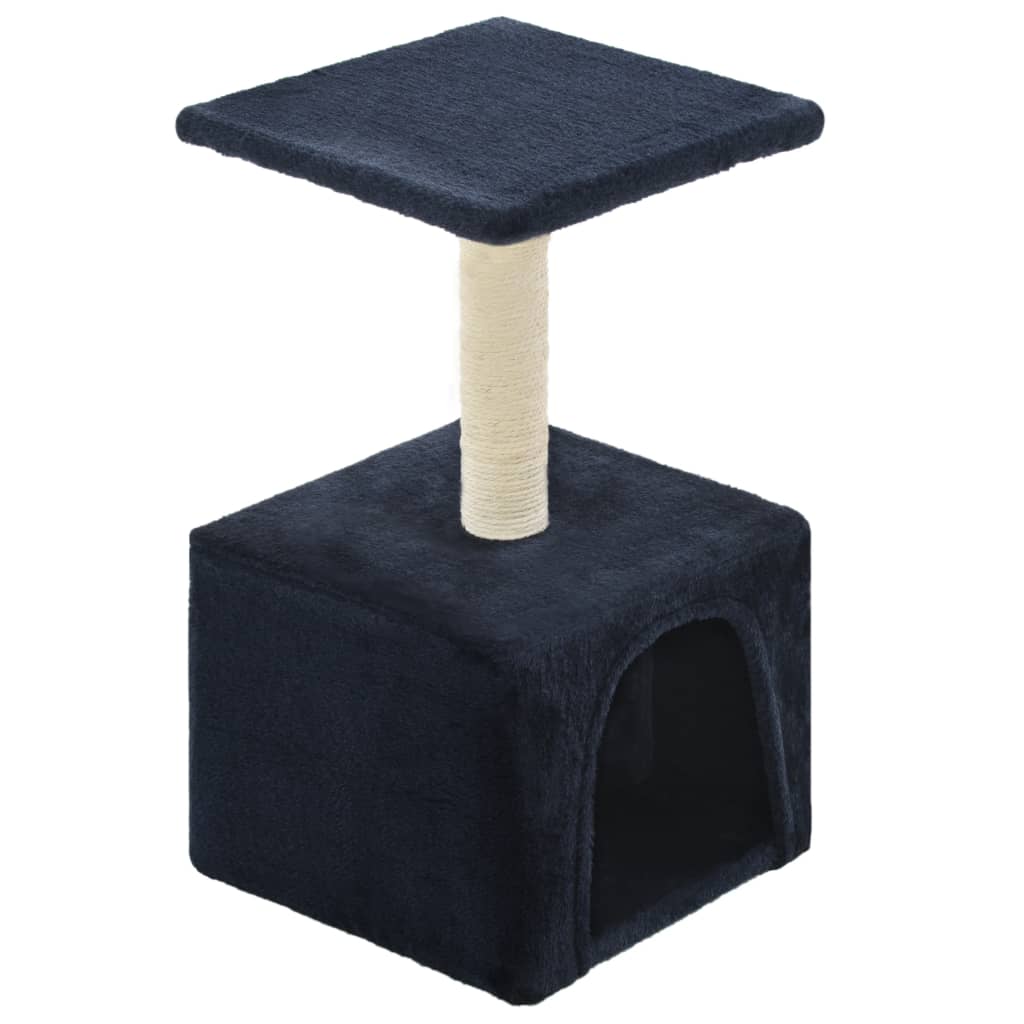 Vidaxl Cat Scratching Post med Sisal Scratching Post 55 cm Dark Blue