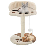 Vidaxl Cat Scratch Post avec sisal Scratch Post 40 cm beige et brun