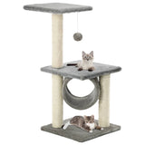 Vidaxl Cat Grakeding Post con graffi di sisal 65 cm grigio