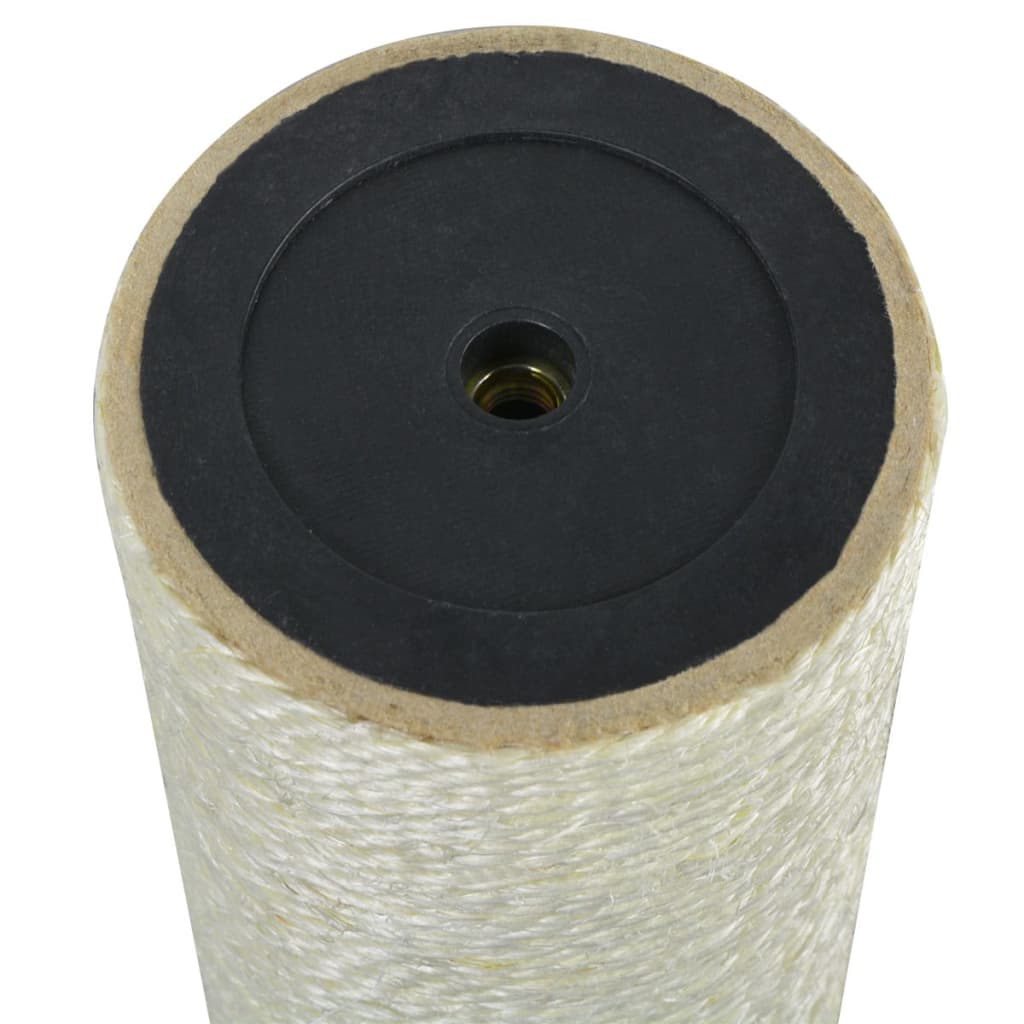 Vidaxl Cat Scratching Post 8x55 cm 8 mm beige