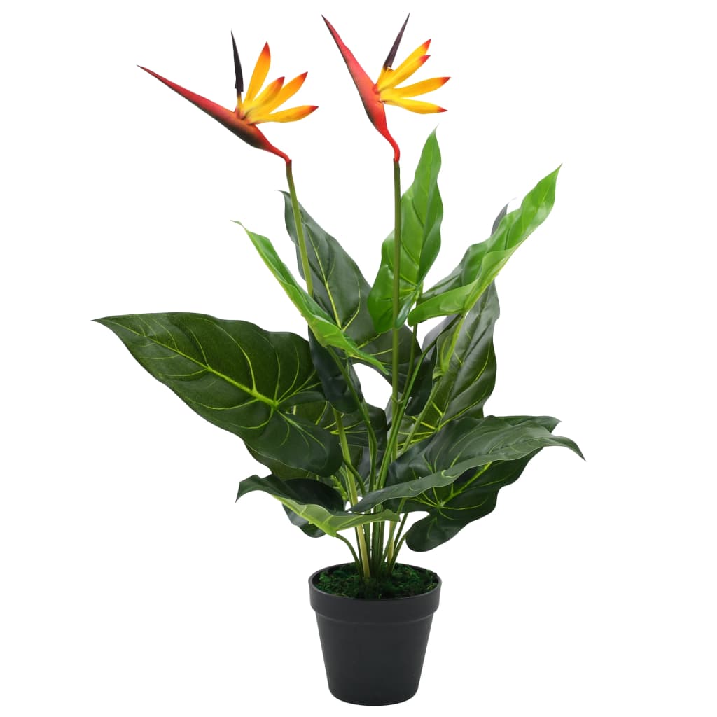 Vidaxl Artificial Plant Paradise bird flower 66 cm