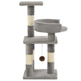 Vidaxl Cat Scratching Post med Sisal Scratching Posts 65 cm grå