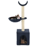 Vidaxl cat scraping post with sisal scratching posts 105 cm blue