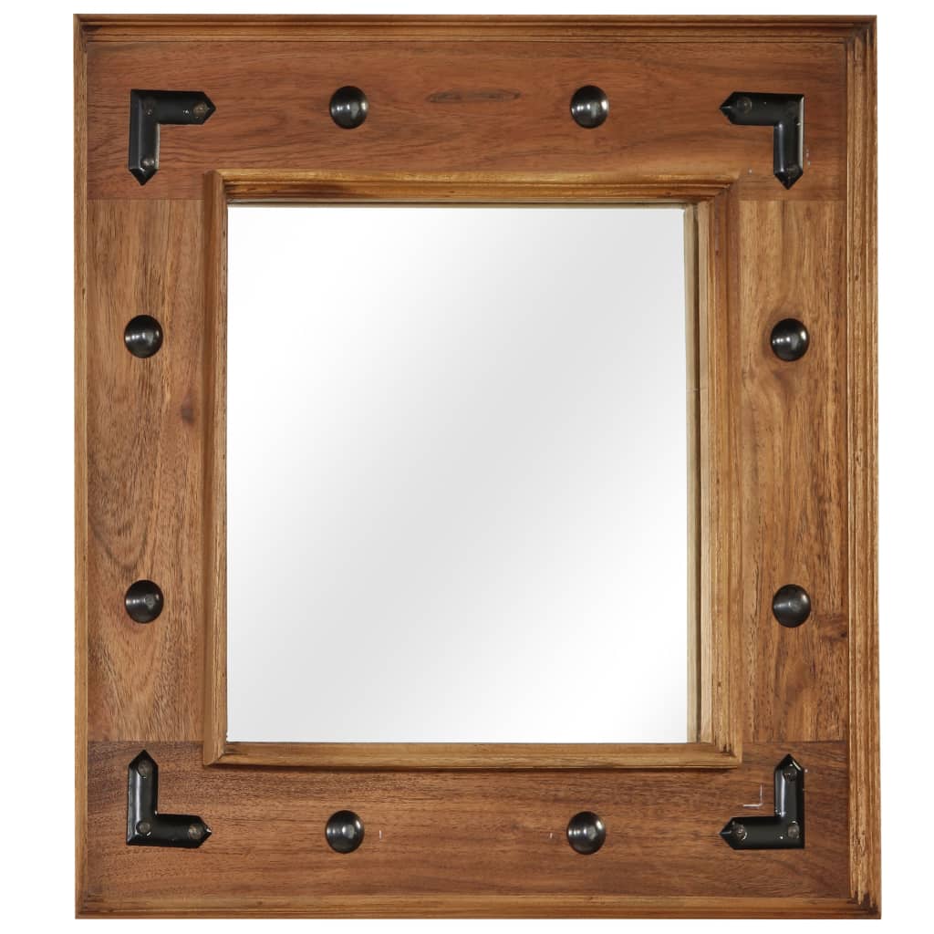 Vidaxl Mirror 50x50 cm Acaciahout