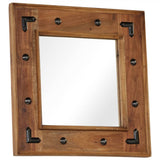 Vidaxl Mirror 50x50 cm Acaciahout