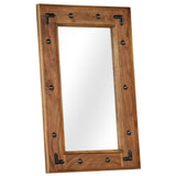 Vidaxl Mirror 50x80 cm Solid Acaciahout