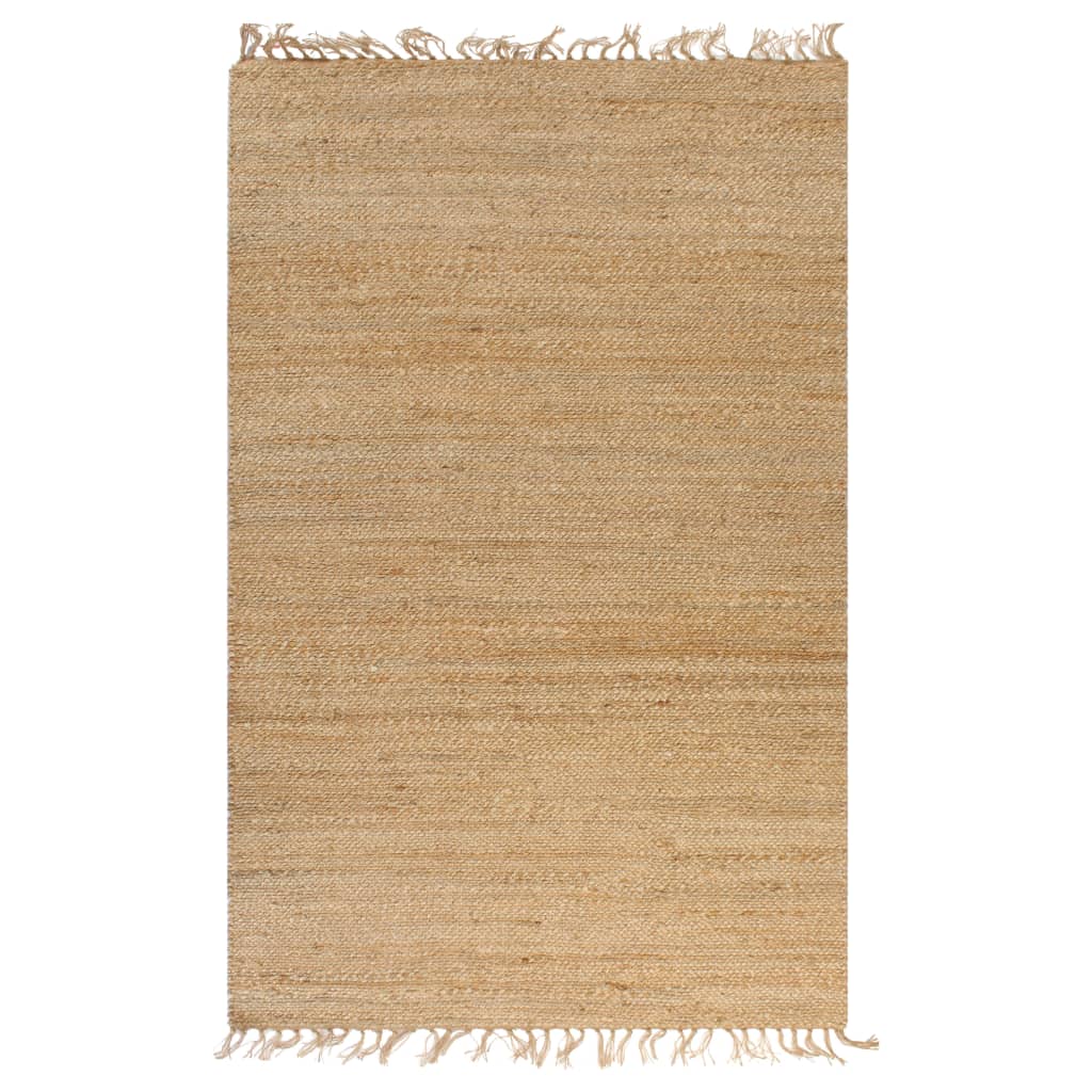 Vidaxl tapis 120x180 cm - Jute tissé à la main bien sûr