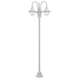 Vidaxl Paal Lighting Garden E27 220 CM Aluminium Hvid 3-delt