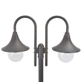 Vidaxl Pale Lighting Garden E27 220 cm Aluminium Bronze 2-delt