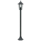 Vidaxl Lighting do ogrodu E27 110 cm aluminium ciemnozielone 6 sts