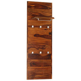 Vidaxl Coat Rack 118x40 cm Solid Sheeshamhout