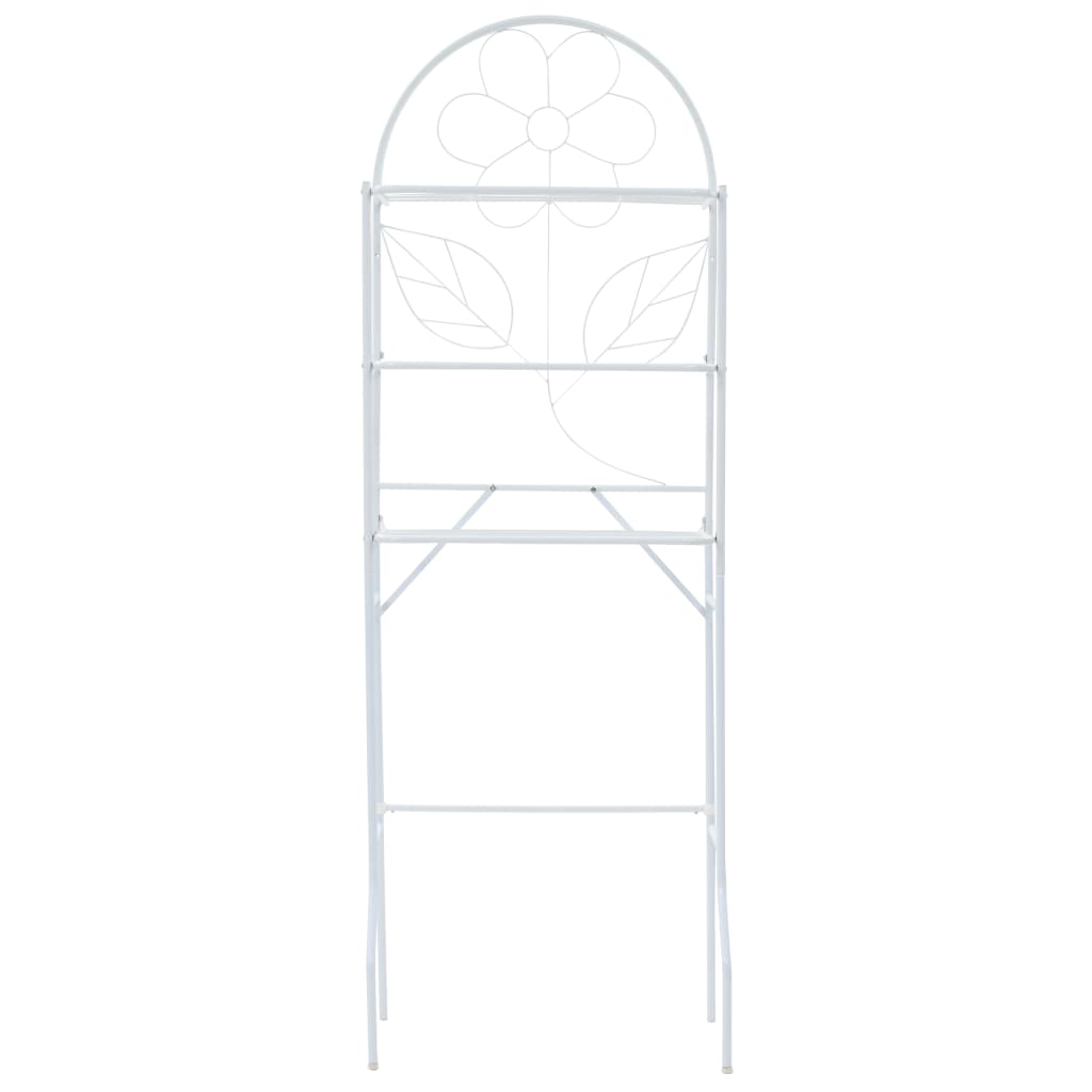 VidaXL Bathroom rack 60x33x174 cm white