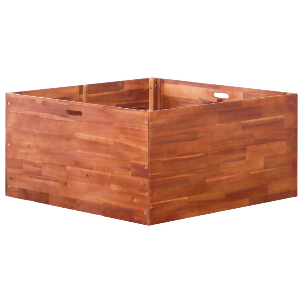 Vidaxl Planning Box hevet 100x100x50 cm Acacia Wood