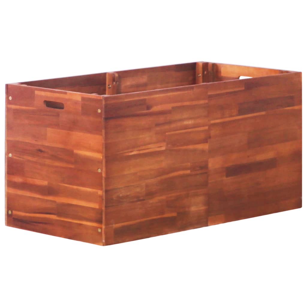 VIDAXL Planter hevet 100x50x50 cm Acacia Wood