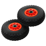 Vidaxl Hand Truck Wheels 3,00-4 (260x85) Solidní PU 2 PCS