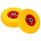 Vidaxl Hand Truck Wheels 4 PCS 3.00-4 (245x82) Solid PU