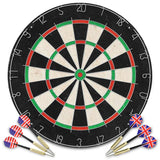 Vidaxl Dartboard professionelle mat 6 Darts Sisal