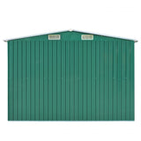 Vidaxl Garden Shed 257x298x178 cm metalgrøn