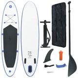 Vidaxl Stand-up Paddleboard inflatable blo a wäiss