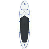 Vidaxl stand-up paddleboard gonflable bleu et blanc