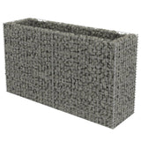 Vidaxl Gabion Planter surélevé 180x50x100 cm en acier galvanisé