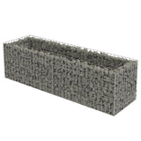 Vidaxl Gabion Planilnik je dvignil 180x50x50 cm pocinkano jeklo