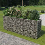 Plaopanice Vidaxl Gabion zvedla 270x50x100 cm galvanizovaná ocel