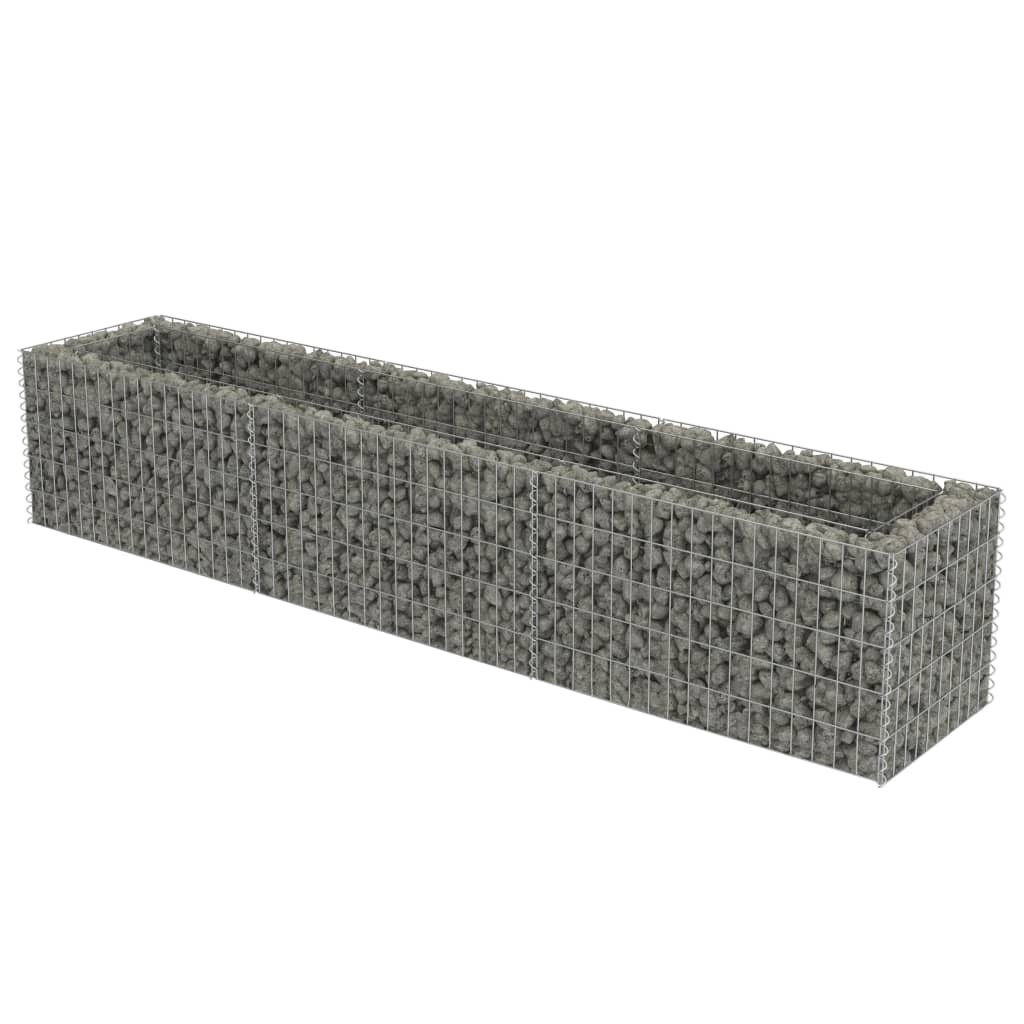 Plaopanice Vidaxl Gabion zvedla galvanizovaná ocel 270x50x50 cm