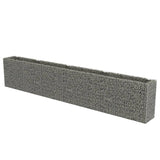 Plánovací krabice Vidaxl Gabion zvedla 540x50x100 cm galvanizovaná ocel