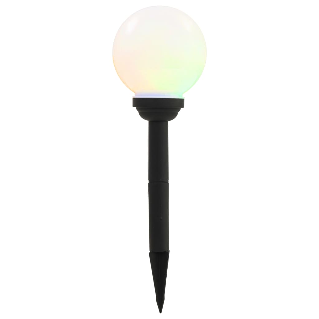 Vidaxl LED solar lamps around 15 cm RGB 4 sts