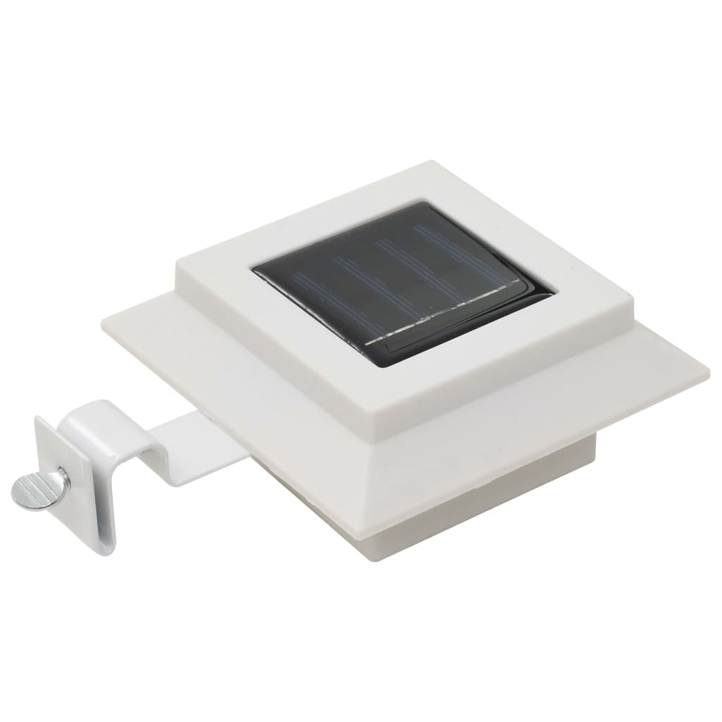 Vidaxl LED Solarlamper Square 12 cm hvid 6 stk