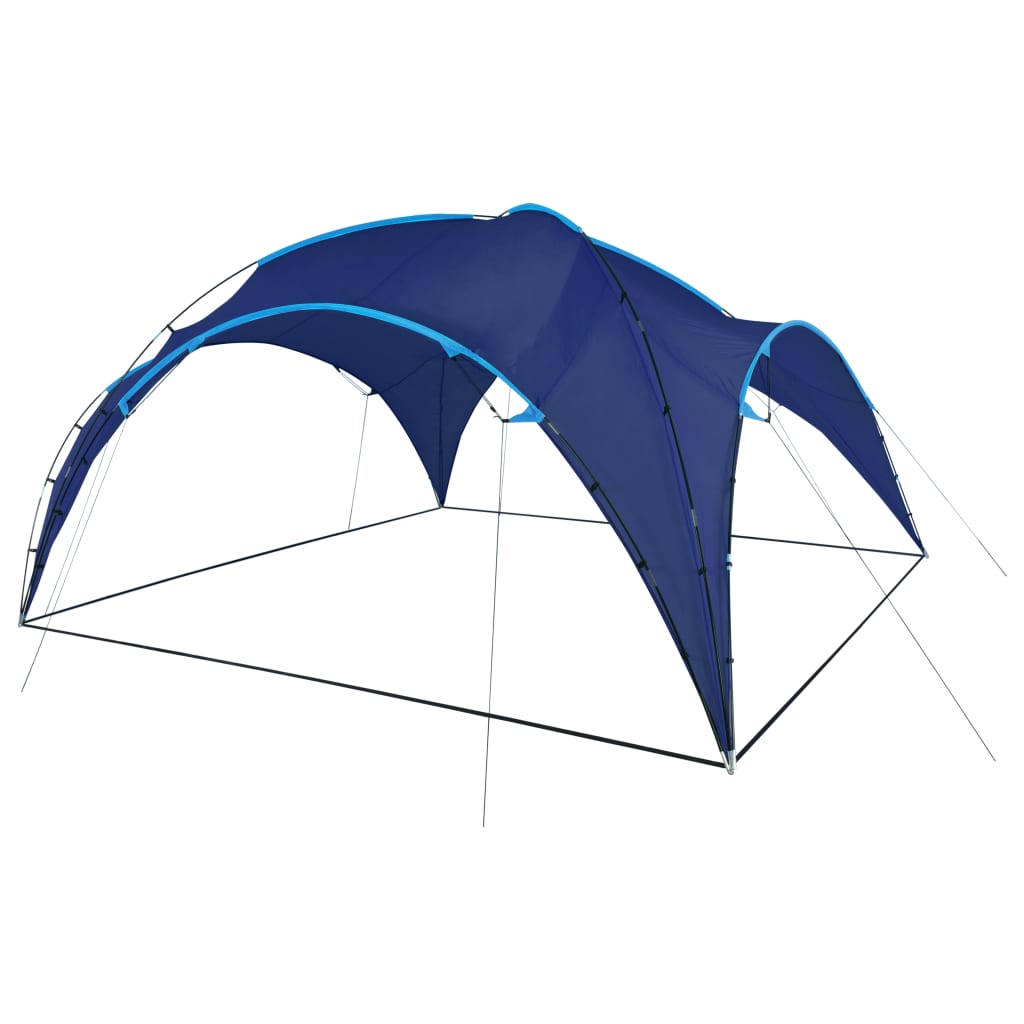 Vidaxl Partytent Boog 450X450X265 cm donkelblo