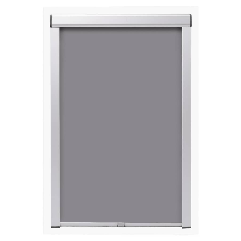 Vidaxl rouleau aveugle accablant gris ck02